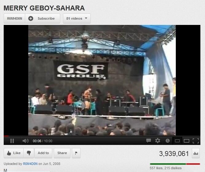 5 Video Konser Live Dangdut di Youtube dg View Terbanyak