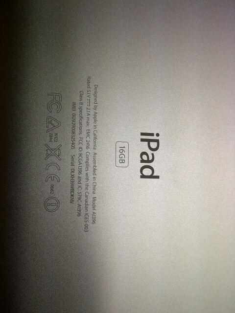IPAD 2 16GB 3G + Wifi (pake kartu GSM gan) white mulus 4,1jt