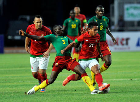 Indonesia-Kamerun Berakhir 0-0