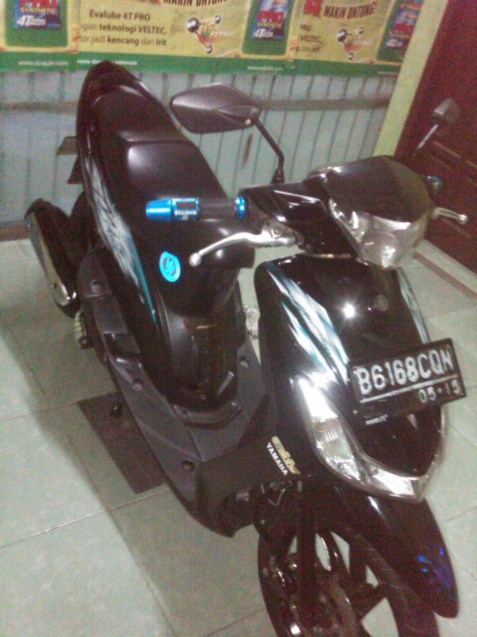 JUAL MIO CW SPORTY HITAM 2010