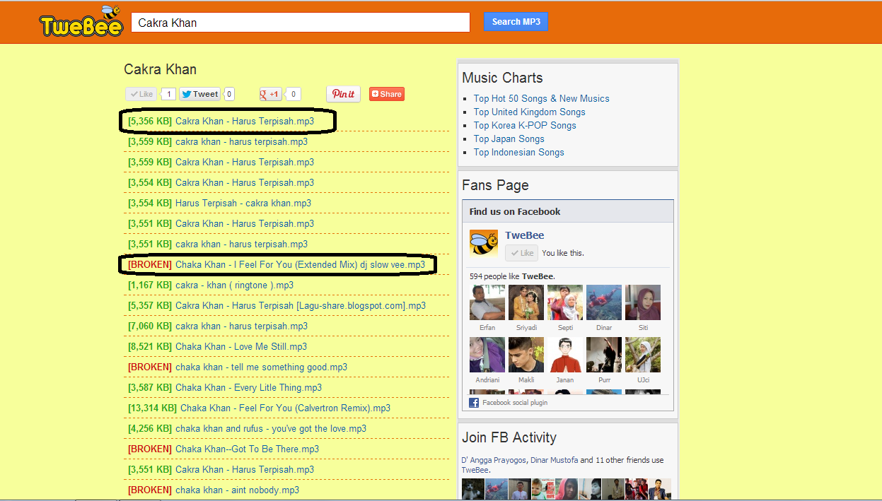Tweebe.com (Situs Downlad Lagu Paling Gampang Sedunia)