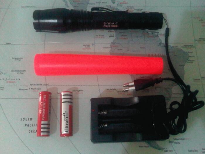 Senter Police Led T6 5000 Watt