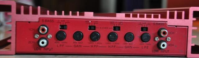 Power Amp untuk mobil dan active crossover