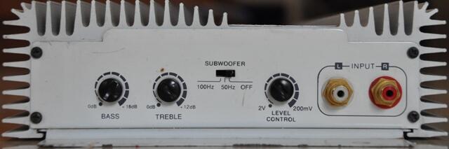 Power Amp untuk mobil dan active crossover