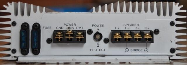 Power Amp untuk mobil dan active crossover