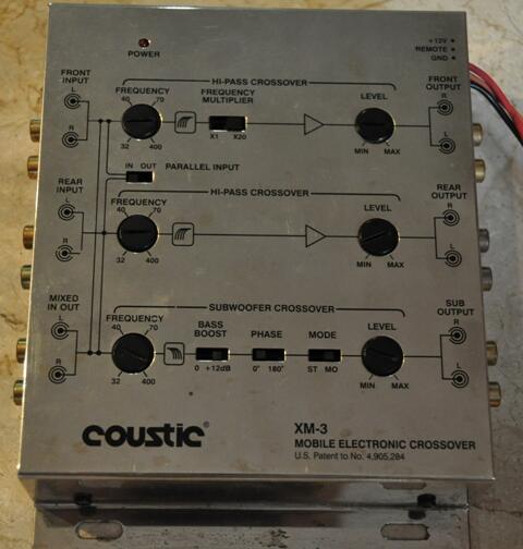 Power Amp untuk mobil dan active crossover