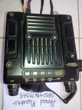 DIJUAL RAKOM YAESU FT-1500M (SIMUNGIL NAN PERKASA)