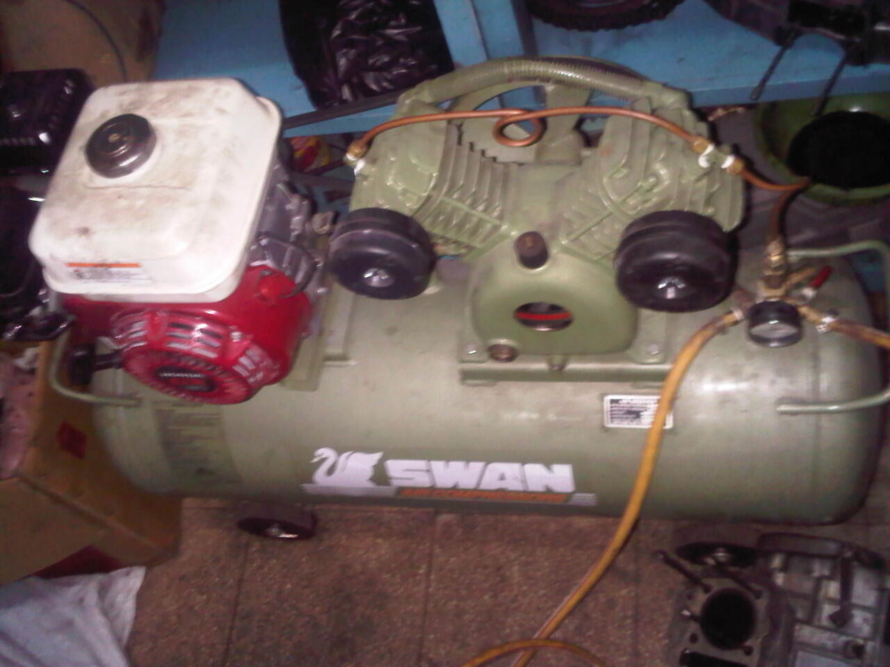 jual kompresor swan 1 pk mesin honda thailand