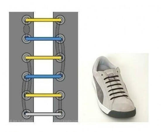 cara-cara mengikat tali sepatu &#91;picture&#93;