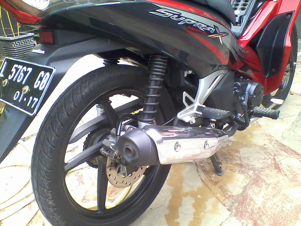HONDA SUPRA X 125 HELM IN FI SURABAYA
