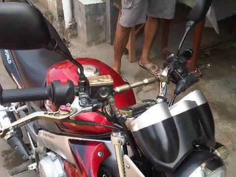 yamaha vixion red des 2009 mumer banyak bonus