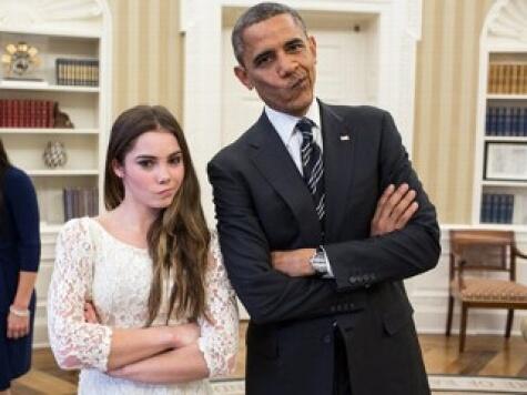 Foto Obama Gaya ''Alay'' Mendunia 