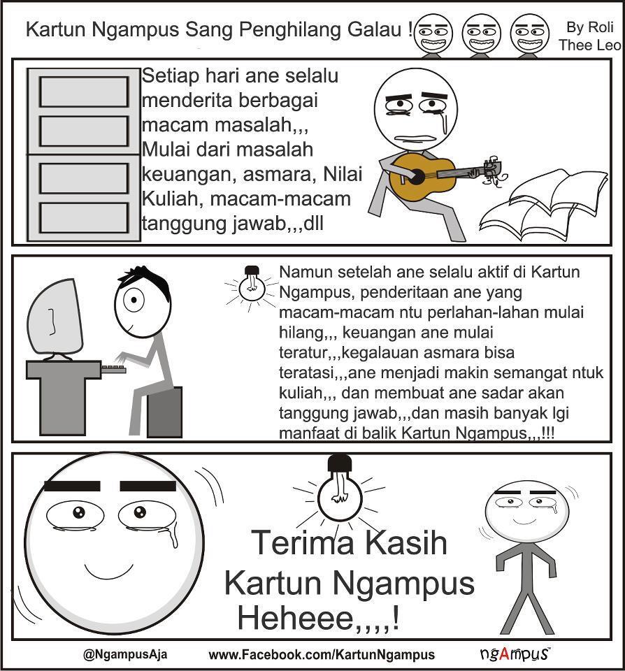 ngakak gan, apapun rintangannya yang penting ngampus