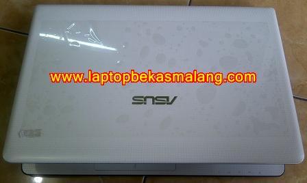 Jual Laptop Bekas ASUS X401U Putih, Seperti Baru 2-jutaan malang