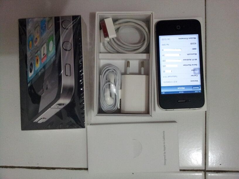 WTS Iphone 4 16gb FU surabaya