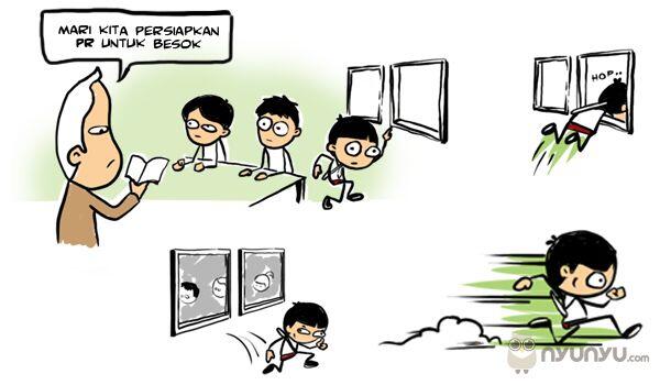 Cara Ampuh Menghindari Guru Ngasih PR