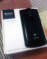 WTS SONY NEO L HITAM MULUS BANDUNG BDG GARANSI PANJANG