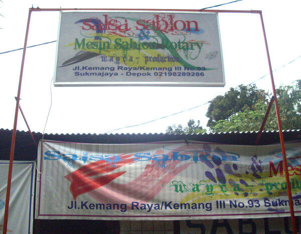Sablon kaos di depok
