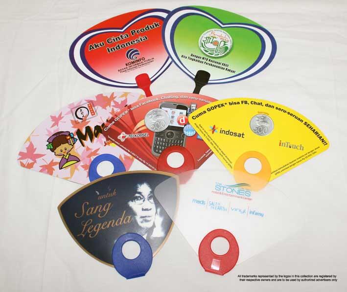 KIPAS PROMOSI - (Plastic / Karton) - Souvenir, Gift, Promotion Gift, Promosi