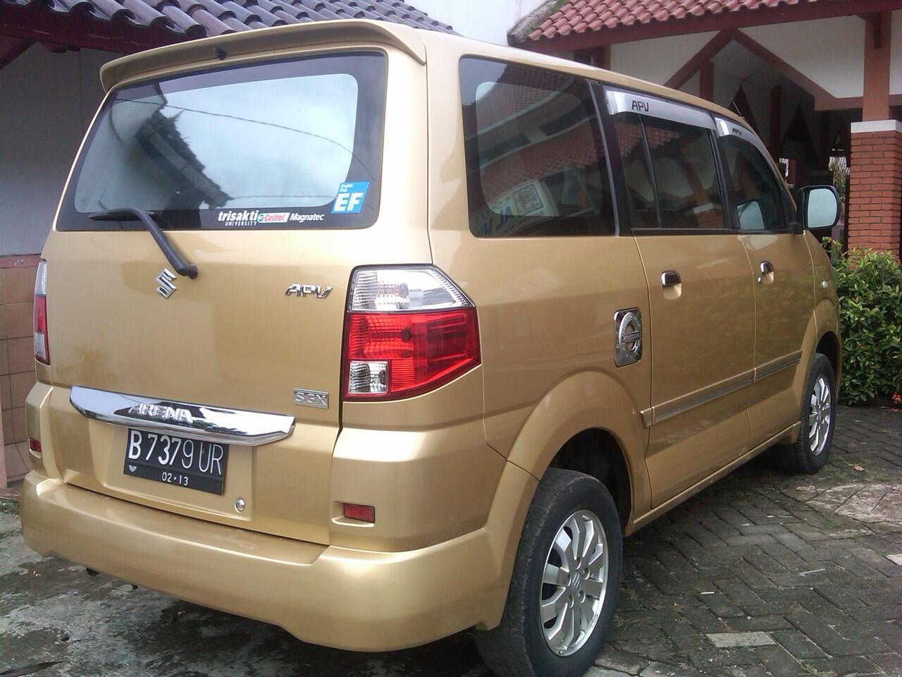 Terjual SUZUKI APV ARENA SGX 2008 Bagus Sekali KASKUS