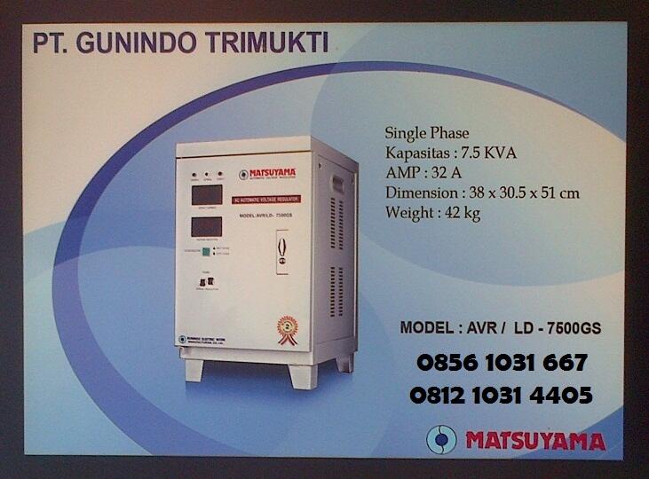 Distributor Avr, Stavolt, Stabilizer Matsuyama