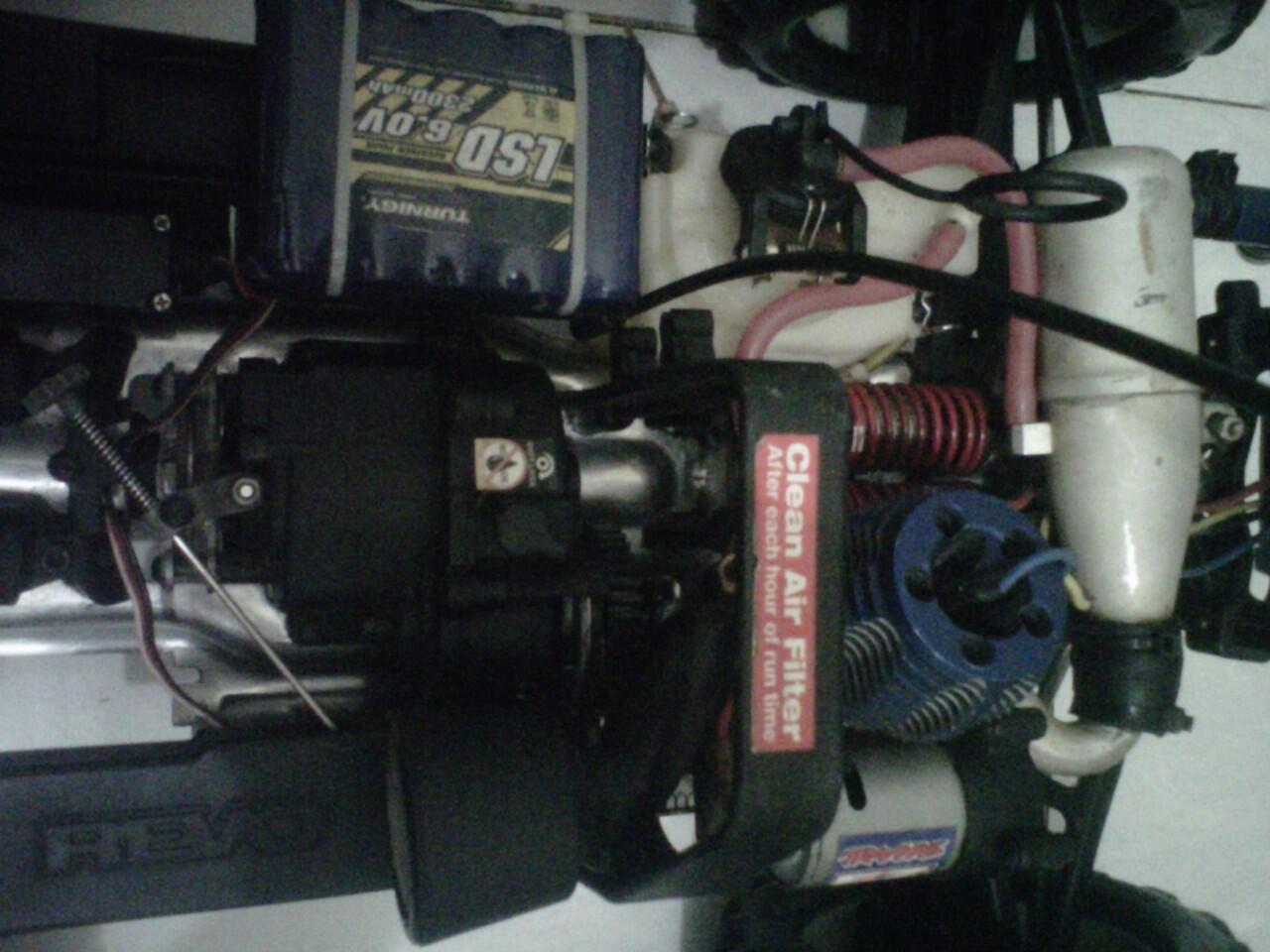 traxxas revo engine 2.5 second