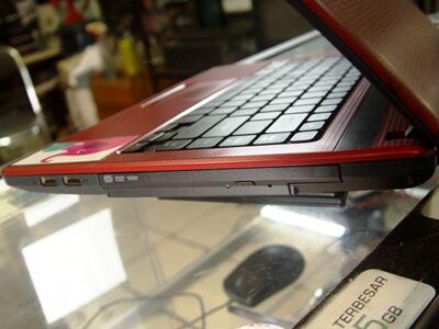 laptop GAMING ACER 4253 AMD E350 Hdd500 | Merah | bandung