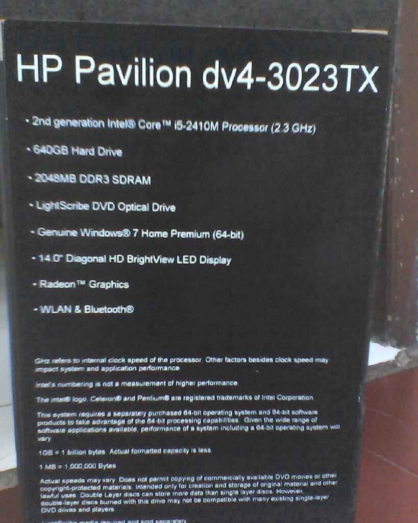 JUAL CEPAT NOTEBOOK PC HP PAVILION