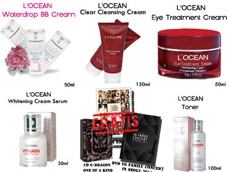 Satu-satunya distrobutore L'OCEAN WATER DROP BB CREAM Korea