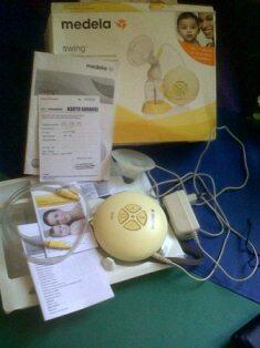 WTS Breastpump Medela Swing 2nd Komplit + Bonus