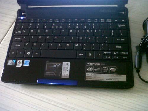 Acer AO532h, INTEL ATOM N450, MULUS ,SEGEL, BANDUNG