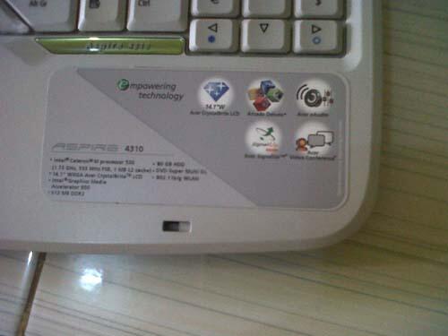 ACER 4310, ISTIMEWA, MASIH SEGEL