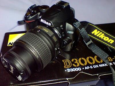 DIJUAL NIKON D3000