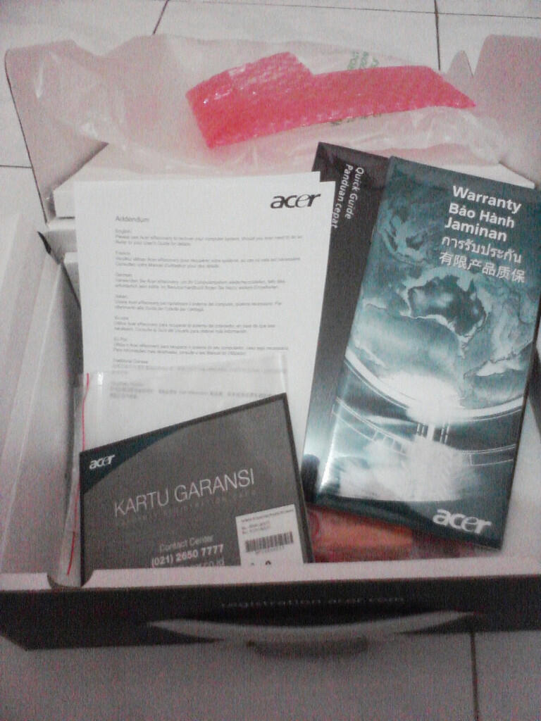 (WTS) Acer Aspire One Pro P531h DIJUAL