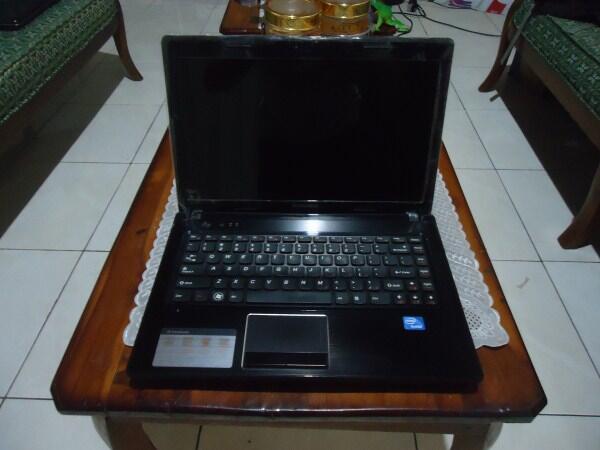 Notebook Lenovo G470 B815 ram 2GB hardisk 320GB kinyis2 like new murah aja