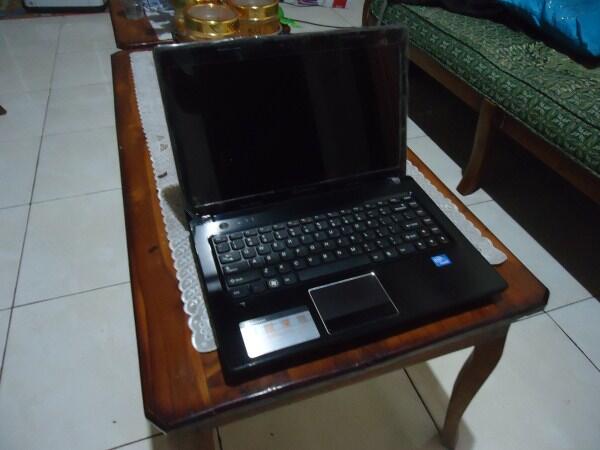 Notebook Lenovo G470 B815 ram 2GB hardisk 320GB kinyis2 like new murah aja