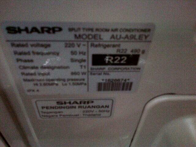 WTS SHARP AC 1 PK 09 LEY