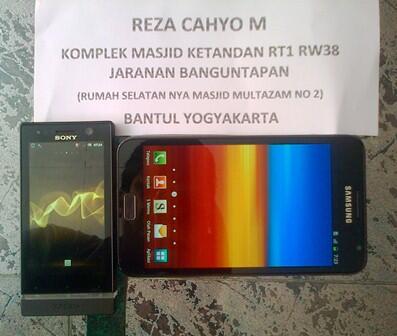 TERMURAH SONY XPERIA U FULLSET LIKE NEW