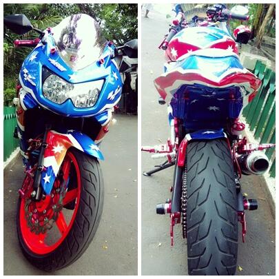 Jual Ninja 250 Full modifikasi