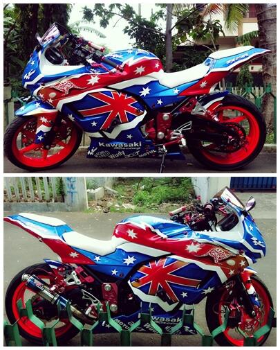 Jual Ninja 250 Full modifikasi