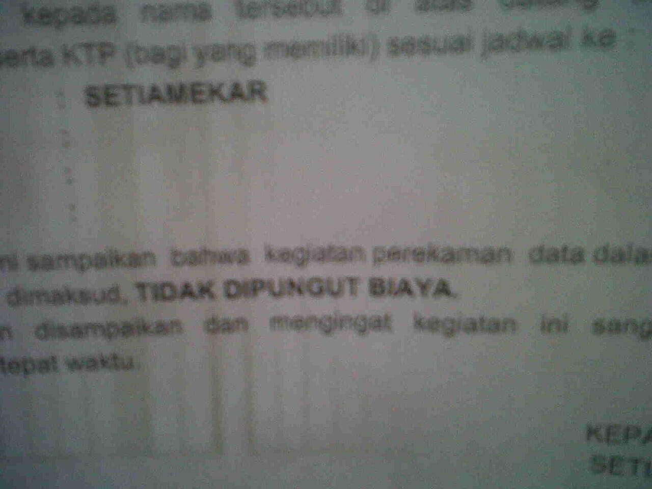 ANE BARU BIKIN E-KTP GAN! TAPI....