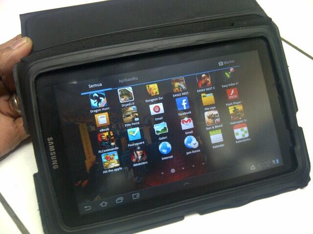 JUAL muraah Samsung P6200 Galaxy Tab 7+ white muluus 3,1jt Jakarta