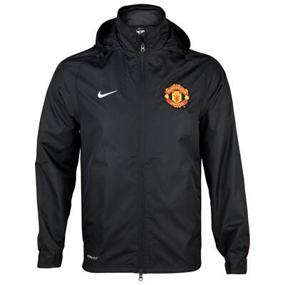 Jaket Training Manchester united Sideline hitam
