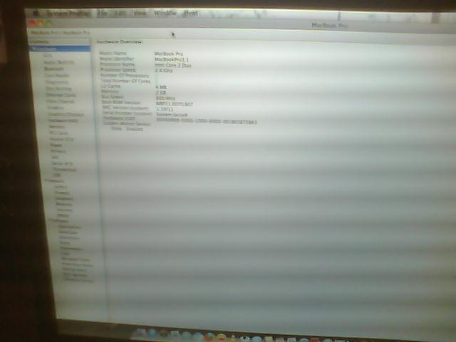 JUAL MACBOOK PRO 15 in Core 2 DUO thn 2006