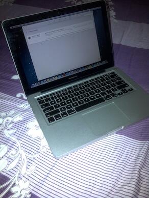 Macbook Pro 13@2,8ghz i7 lkp/mulus/ grs masih 4bln lagi