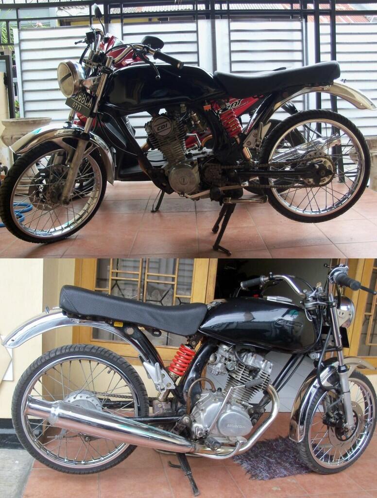 Terjual HONDA GL 100 K Thn 85 Modifikasi Malang Kota TURUN HARGA KASKUS