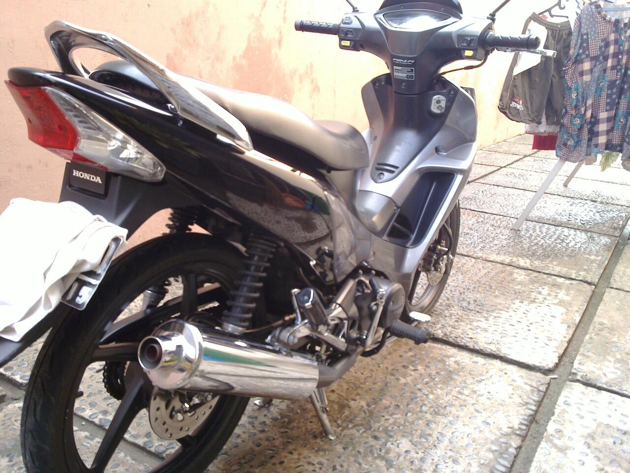 SupraX 125 FI | Violet Silver | Bekasi