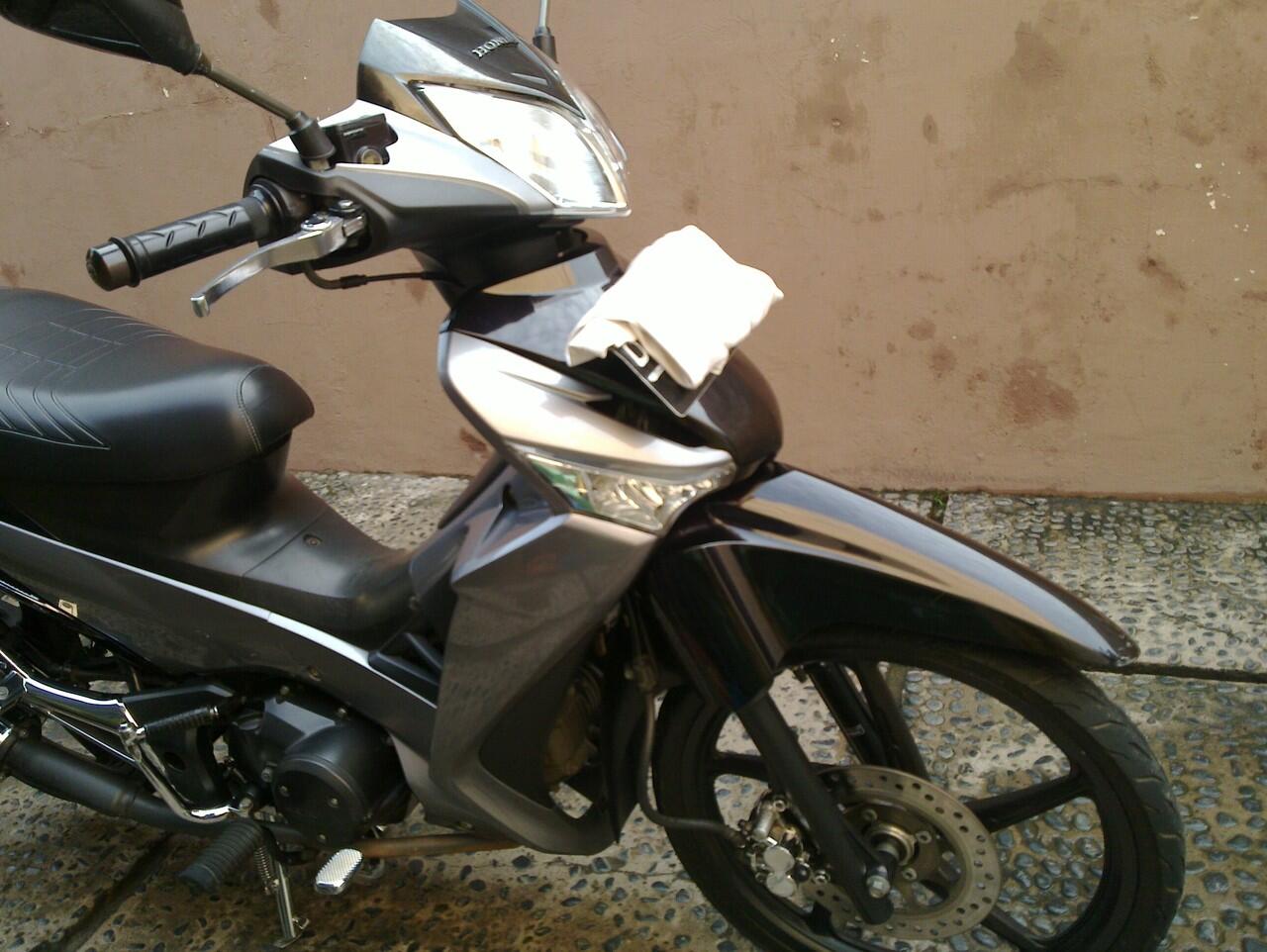 SupraX 125 FI | Violet Silver | Bekasi