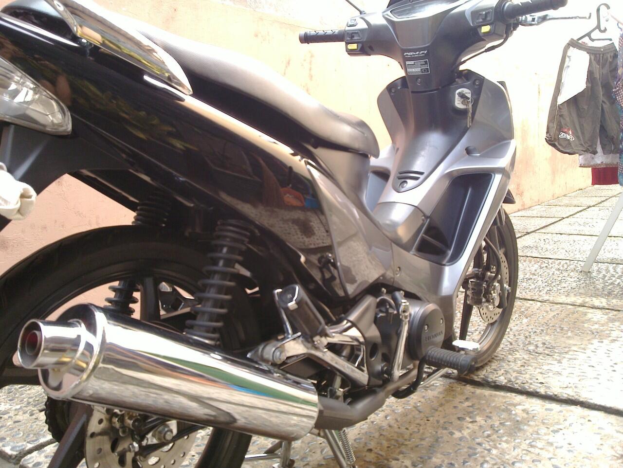 SupraX 125 FI | Violet Silver | Bekasi