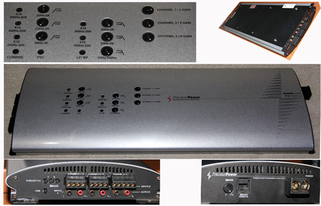 Precision Power PC6800.02, 6 ch, made in USA